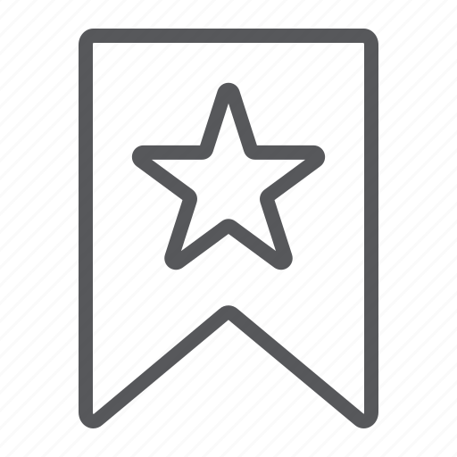 Bookmark, favorite, favourites, mark, star icon - Download on Iconfinder