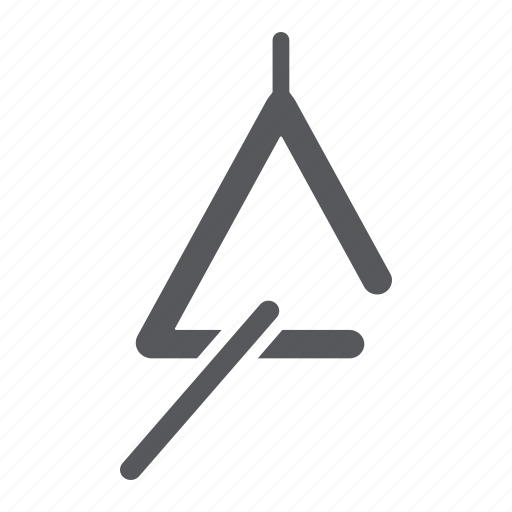Classic, instrument, music, sound, triangle icon - Download on Iconfinder