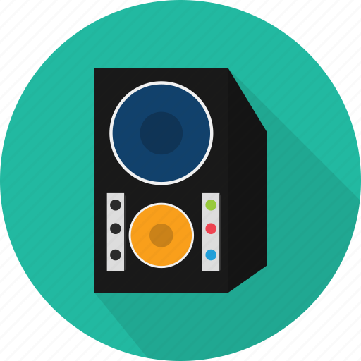 Music, sound, speaker, stereo, system, volume icon - Download on Iconfinder