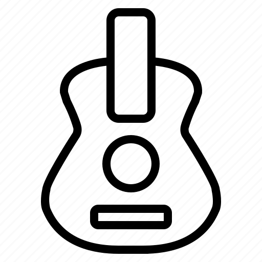 Music, guitar, sound, play, instrument, string, melody icon - Download on Iconfinder