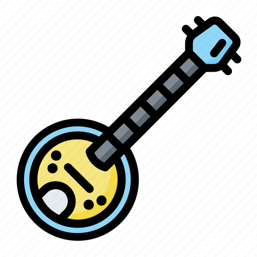 Banjo, bluegrass, genres, music, string icon - Download on Iconfinder
