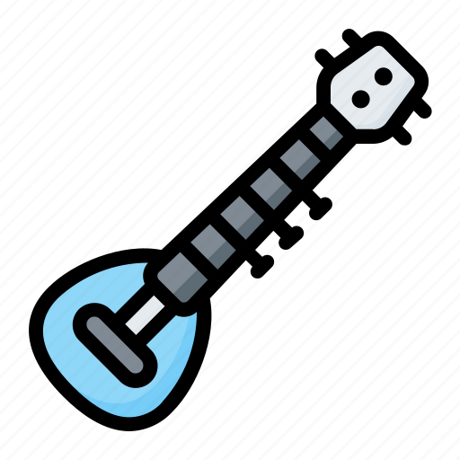 Classic, instrument, mandolin, musical, sitar, string icon - Download on Iconfinder