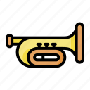 concert, instrument, music, orchestra, trumpet