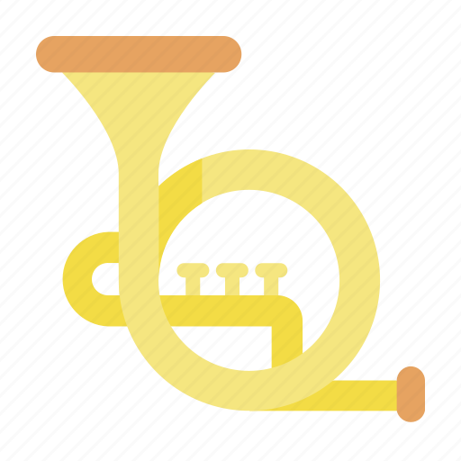 French, horn, instrument, music, orchestra icon - Download on Iconfinder