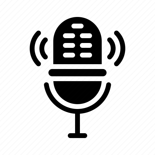Microphone, karaoke, music, sound, voice, audio, vintage icon - Download on Iconfinder