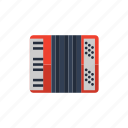 accordion, audio, instrument, music icon 
