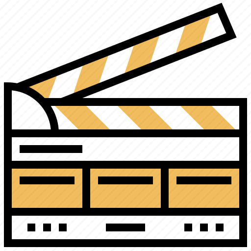 Cinema, clapperboard, director, film, movie icon - Download on Iconfinder