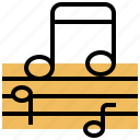 clef, music, musical, note, piano