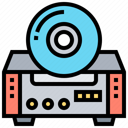 Cd, entertainment, movie, music, player icon - Download on Iconfinder