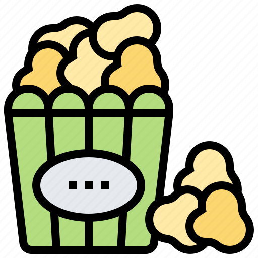 Corn, food, movie, popcorn, snack icon - Download on Iconfinder
