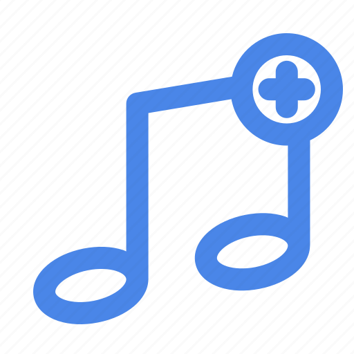 Add, music, new, plus, song icon - Download on Iconfinder