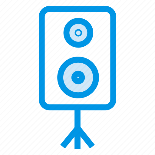 Audio, loud, loudspeaker, multimedia, music, speaker, system icon - Download on Iconfinder