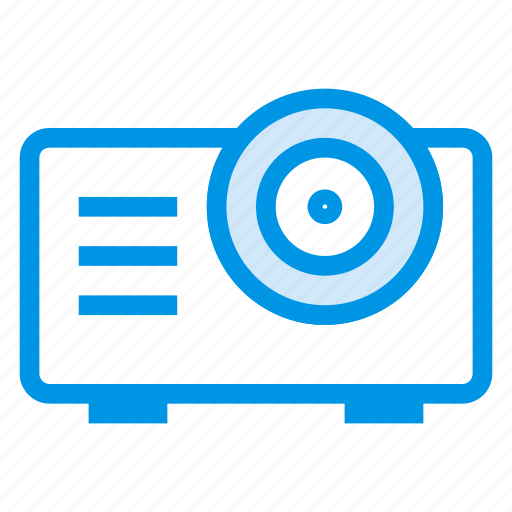 Broadcast, devices, movie, office, presentation, projector, video icon - Download on Iconfinder