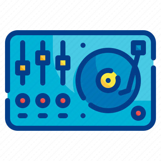 Vynil, turntable, music, dj, disc icon - Download on Iconfinder