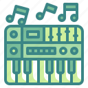 keyboard, piano, musical, synthesizer, electronic