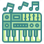 keyboard, piano, musical, synthesizer, electronic 
