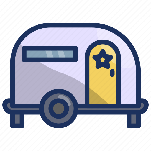 Car, music festival, festival, music, summer, holiday, changing room icon - Download on Iconfinder
