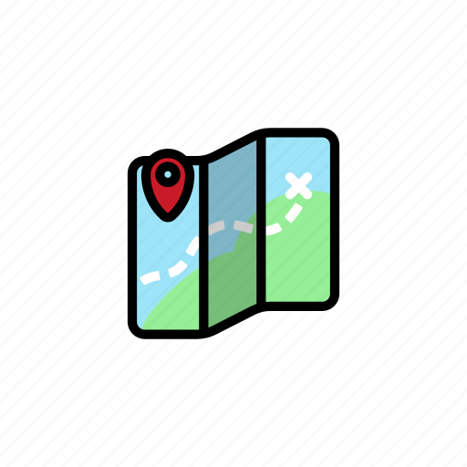 Direction, festival, location, map, music icon - Download on Iconfinder
