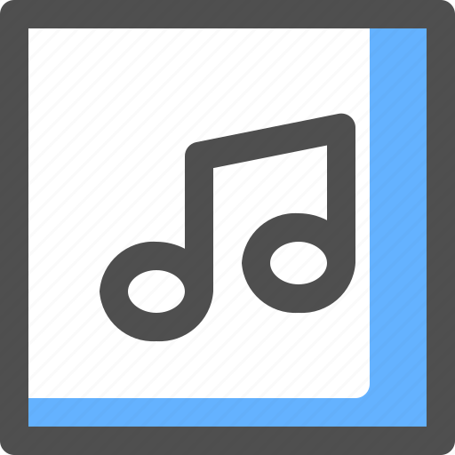 Album, cloud, data, file, folder, storage, music icon - Download on Iconfinder