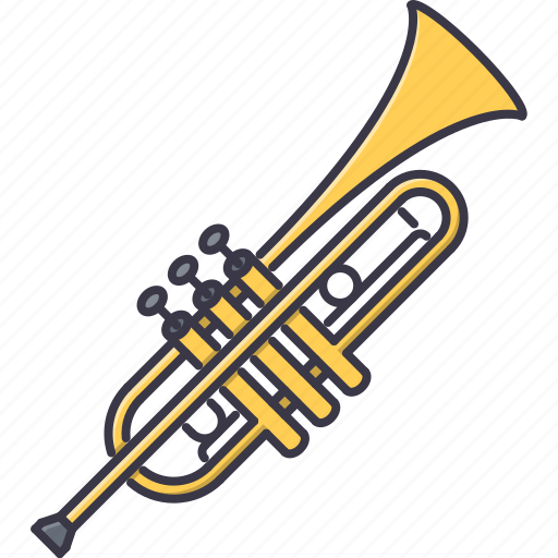 Band, instrument, music, song, trumpet icon - Download on Iconfinder