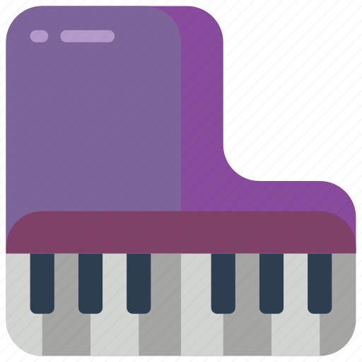 Grand, instruments, keyboard, music, piano, strings icon - Download on Iconfinder