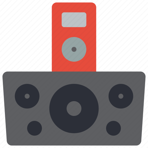 Dock, instruments, ipod, media, mp3, music, player icon - Download on Iconfinder