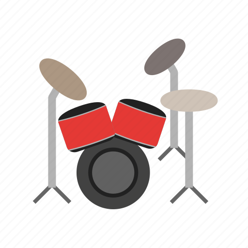Drum, drummer, drums, jazz, music, rock, set icon - Download on Iconfinder
