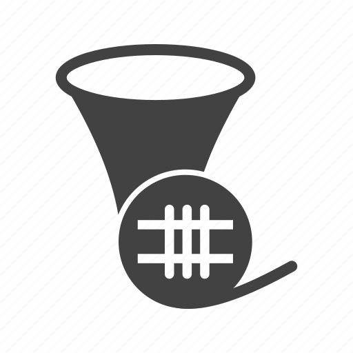 Brass, french, horn, instruments, music, musical icon - Download on Iconfinder