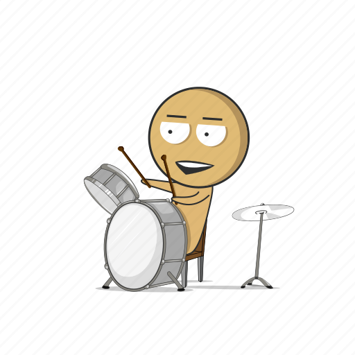 Drums, music, rock band, concert, musician, musical icon - Download on Iconfinder