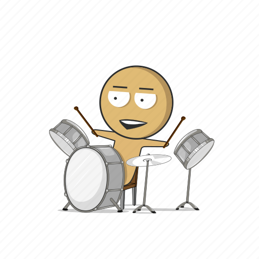 Drums, rock band, concert, musician, instrument, musical icon - Download on Iconfinder
