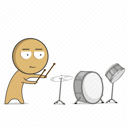 Music, rock band, concert, musician, drums, show icon - Download on Iconfinder