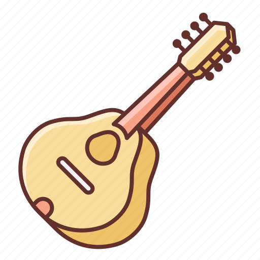 Guitar, instrument, mandolin, music icon - Download on Iconfinder