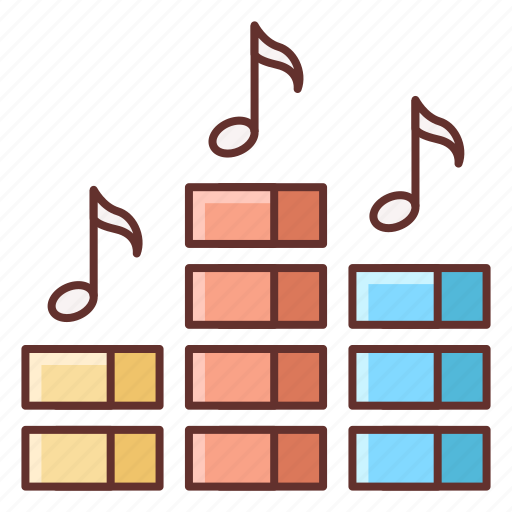 Chart, graph, music, sound icon - Download on Iconfinder
