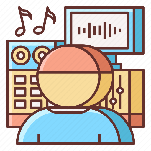 Music, producer, record, sound icon - Download on Iconfinder