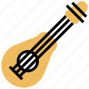 acoustic, instrument, mandolin, string, traditional