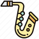 blow, blues, instrument, jazz, saxophone