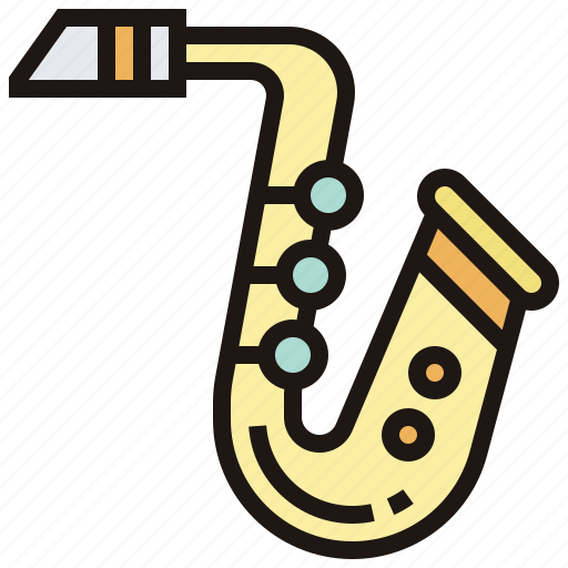 Blow, blues, instrument, jazz, saxophone icon - Download on Iconfinder