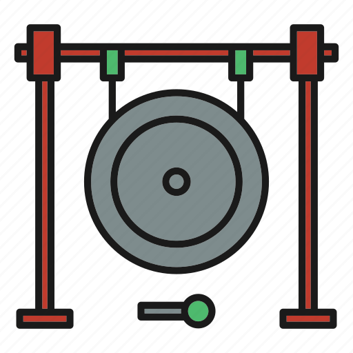 Entertainment, gong, music, music tool hit, musical, rhythm, song icon - Download on Iconfinder