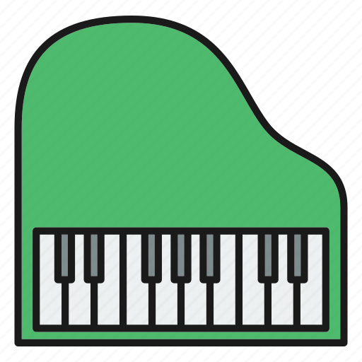 Entertainment, music, musical, piano, rhythm, sing, song icon - Download on Iconfinder