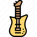 guitar, electric, rock, music, instrument
