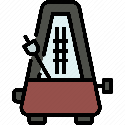 Metronome, music, instruments, musical icon - Download on Iconfinder