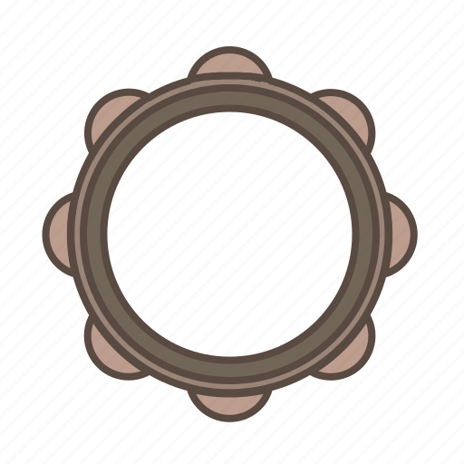 Tambourine, music, acoustic, live, instrument, pop, love icon - Download on Iconfinder