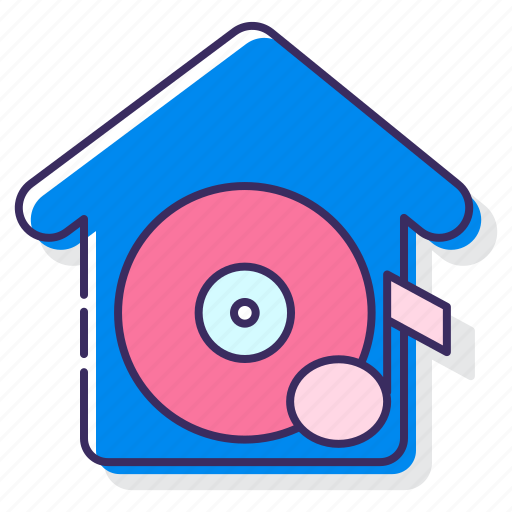 Audio, house, music, sound icon - Download on Iconfinder