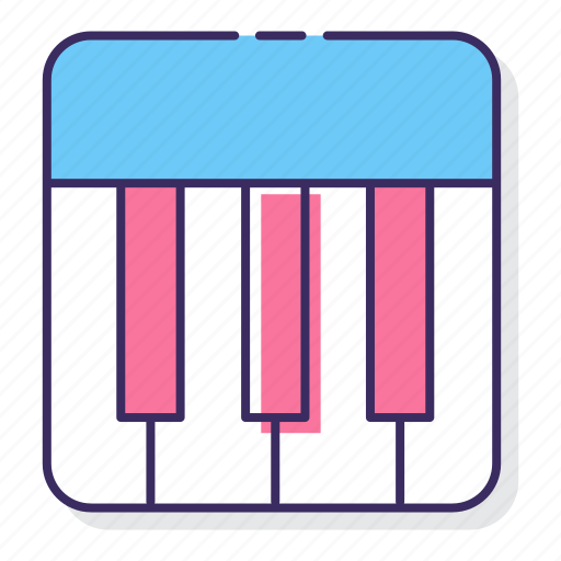Music, piano, play, sound icon - Download on Iconfinder