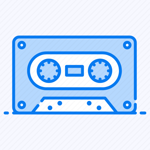 Cassette, cassette tape, compact cassette, musicassette, vintage cassette icon - Download on Iconfinder