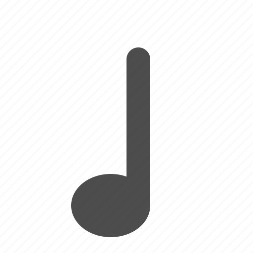 Notes, note, music, musical, music note, music notes, quarter note icon - Download on Iconfinder