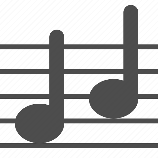 Notes, note, music, musical, music note, music notes, sheet music icon - Download on Iconfinder