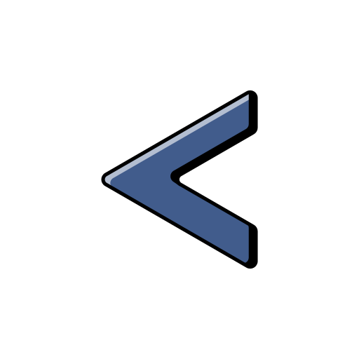 Arrow, back, backwards, blue, previous, repeat icon - Free download