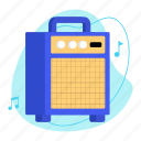 amplifier, speaker, amplifier control, musical instrument, music, sound, audio