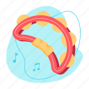 tambourine, percussion, musical instrument, music, sound, audio, song